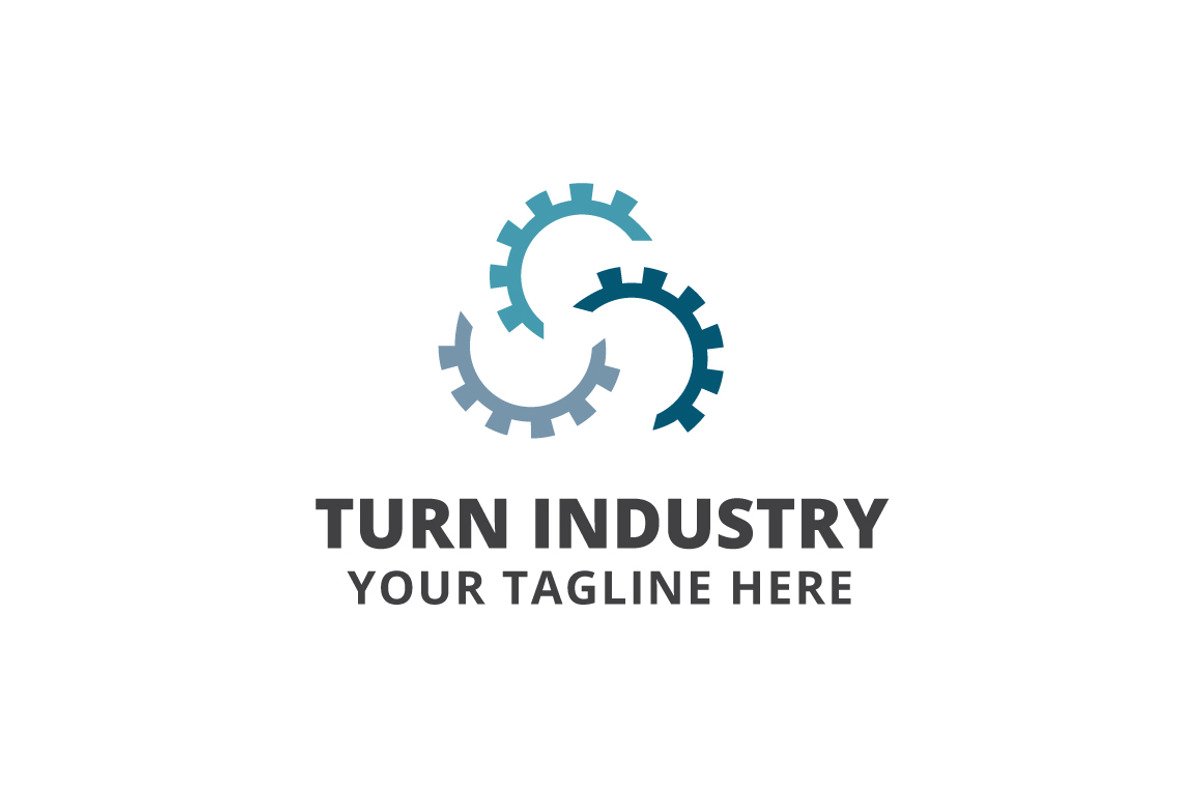 Turn Industry Logo Template, a Branding & Logo Template by Logo20 (Photo 1 of 2)