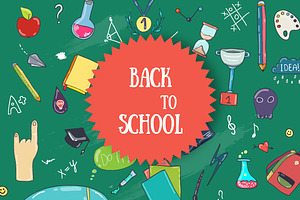 Back to school doodles MIX&MATCH