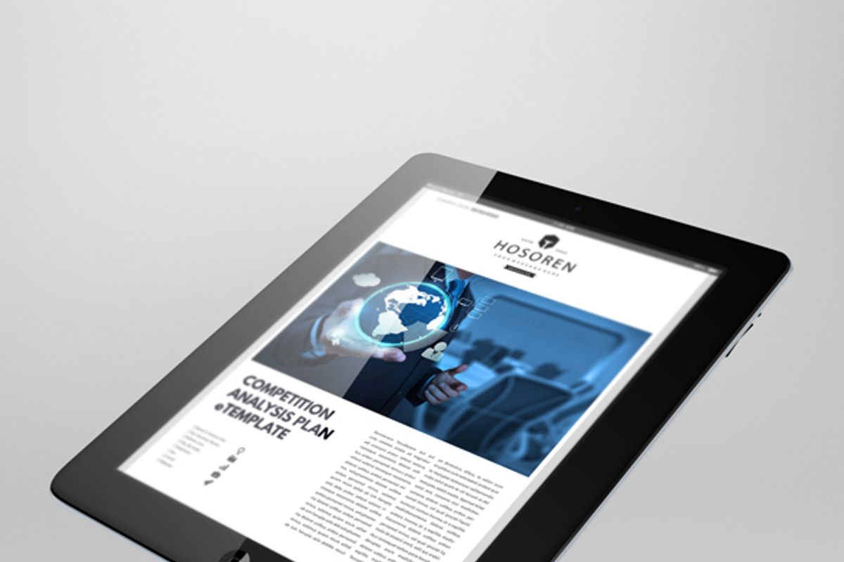 Competition Analysis Plan eTemplate, a Templates & Theme by Keboto