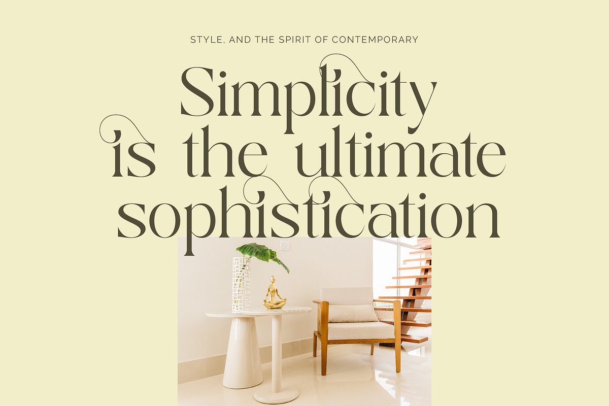 Qaisar Elegant Modern Serif, a Serif Font by timelesstype.co (Photo 4 of 20)