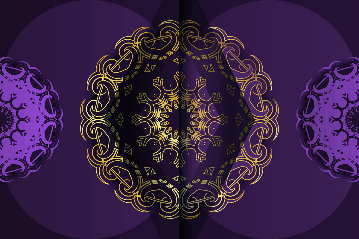 Mandala Ornamental Geometry Bundle, a Background Graphic by NJ Himel (Photo 36 of 92)