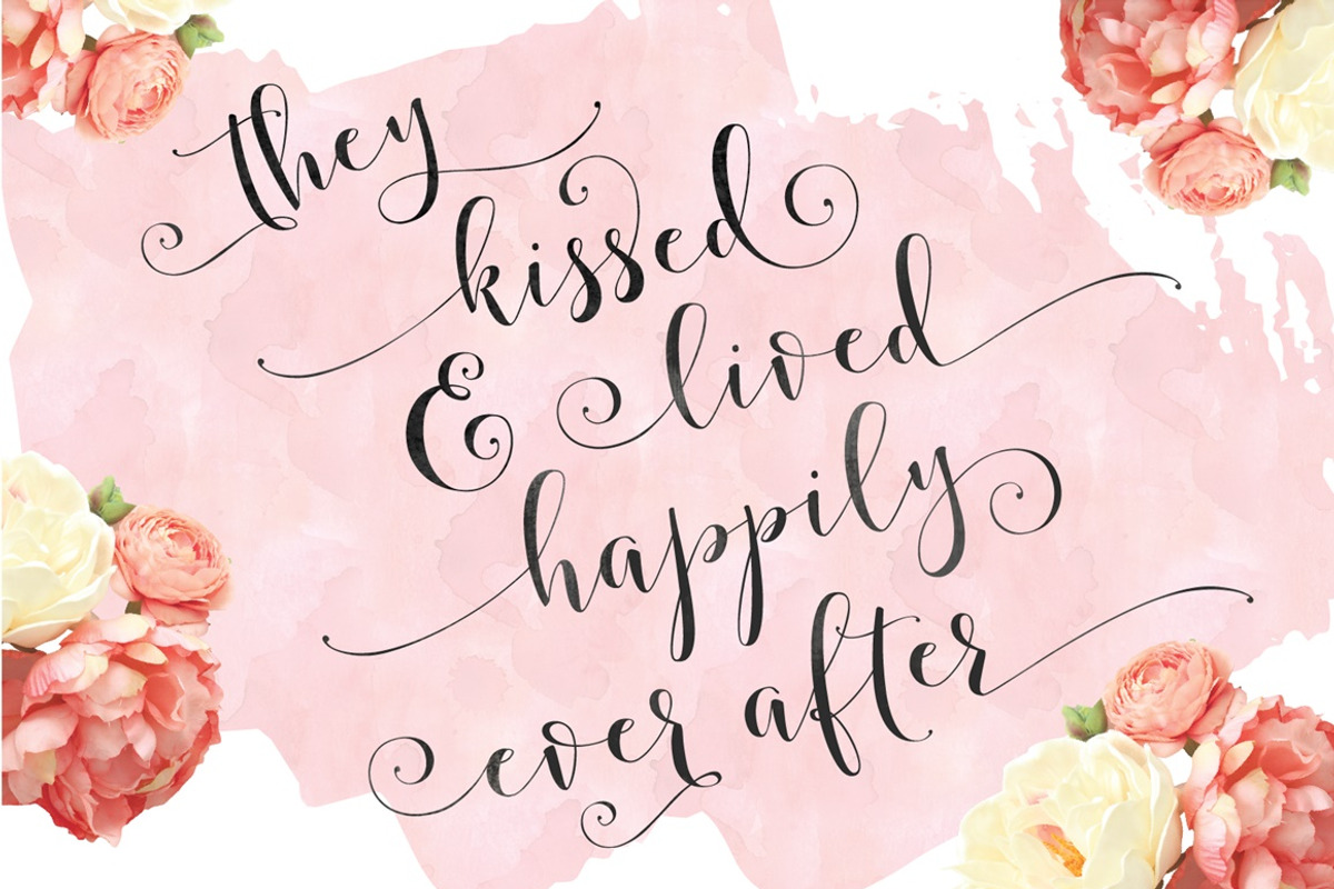 Storybook Calligraphy Script, a Script Font by Emily Spadoni (Photo 2 of 10)