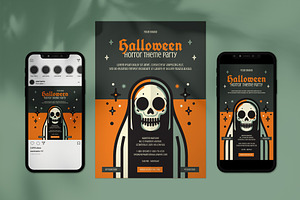 Halloween Poster + Social Media