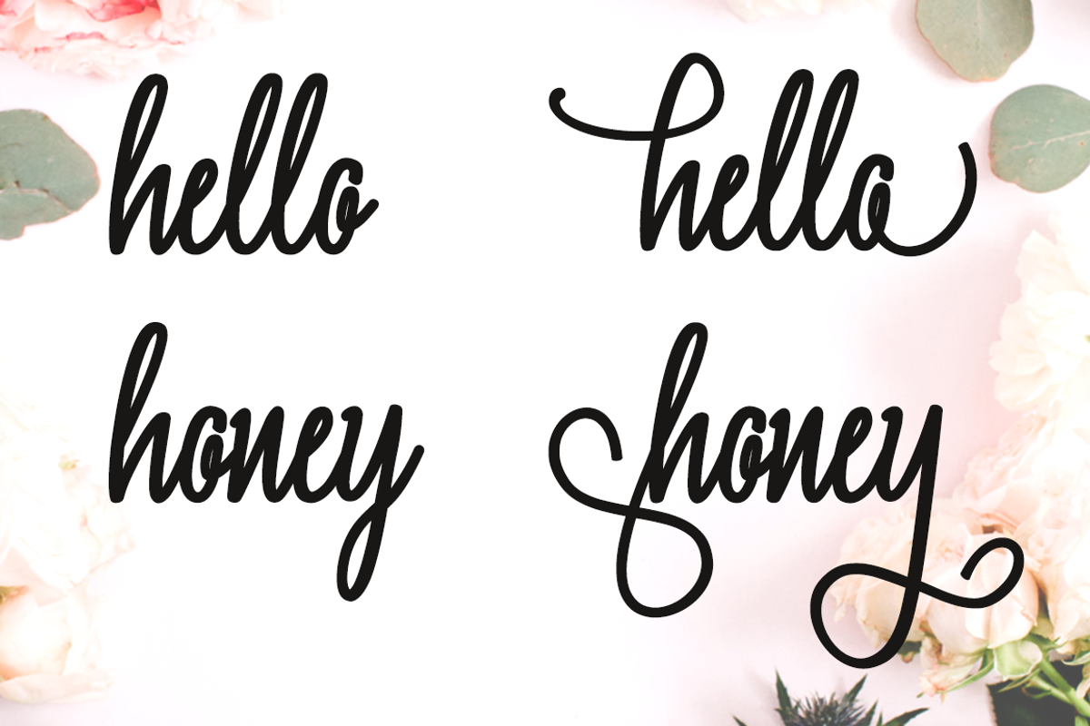 Guenstone, a Script Font by cocodesign (Photo 2 of 4)