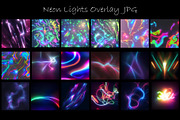 Neon Frame Overlays JPG ,Overlays, a Background Graphic by Chipshpow Graphics (Thumbnail 10 of 13)