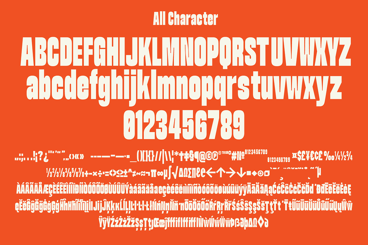 Morem Display Typeface, a Sans Serif Font by Jetsmax® Studio (Photo 4 of 9)