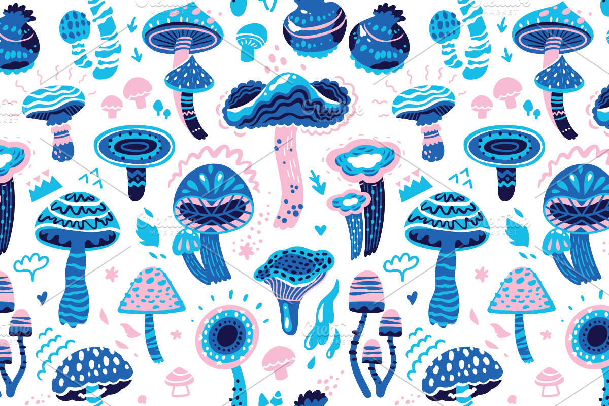 30 Fantasy Seamless Patterns, a Pattern Graphic by PenguinHouse (Photo 20 of 24)