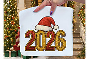 Glitter Happy New Year 2026 Png, a Graphic by Libby Wishes (Thumbnail 4 of 8)