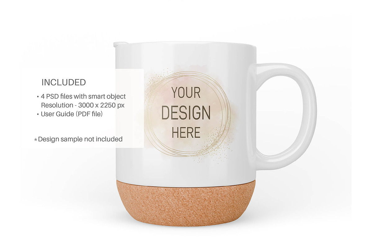 Cork Base Mug Mockup, a Cups & Container Mockup by MockupsBox (Photo 2 of 6)
