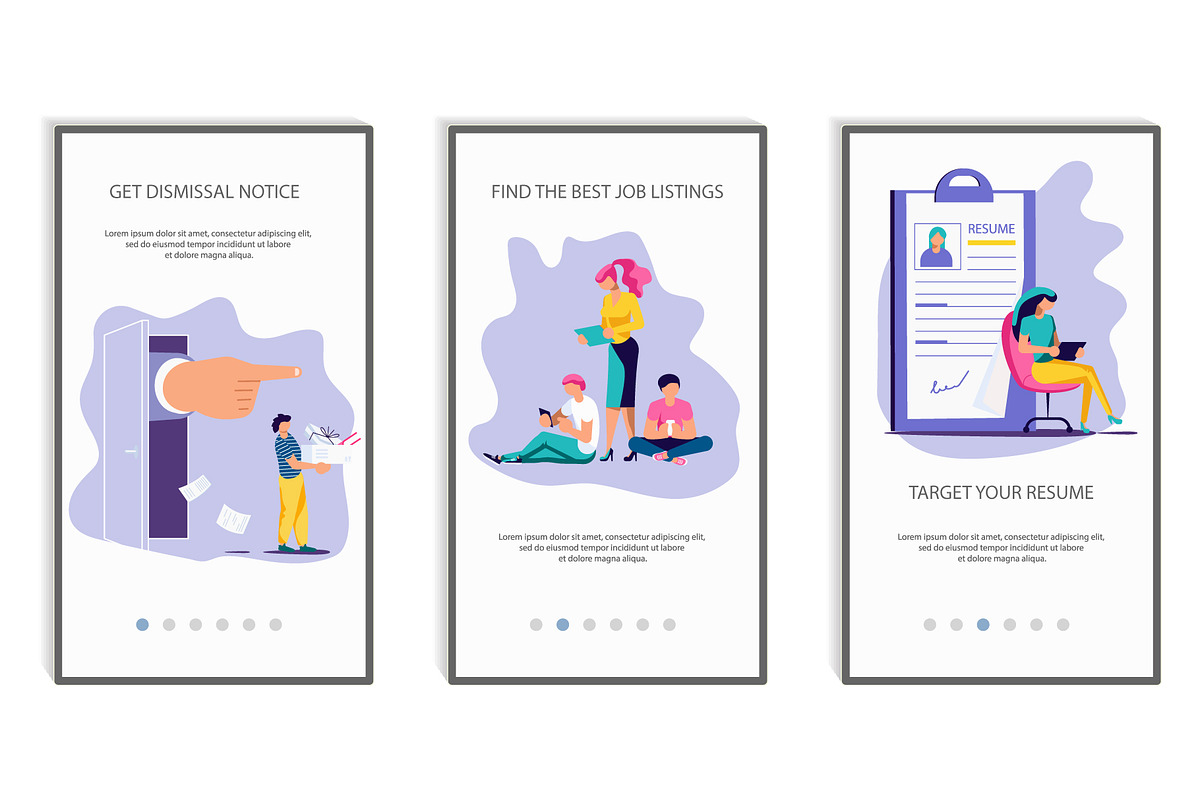 Dismissal and Hiring Collection, a Templates & Theme by Lucky Shop (Photo 5 of 6)