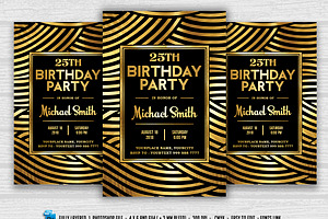 Birthday Party, an Invitation Template by DesignWorkz