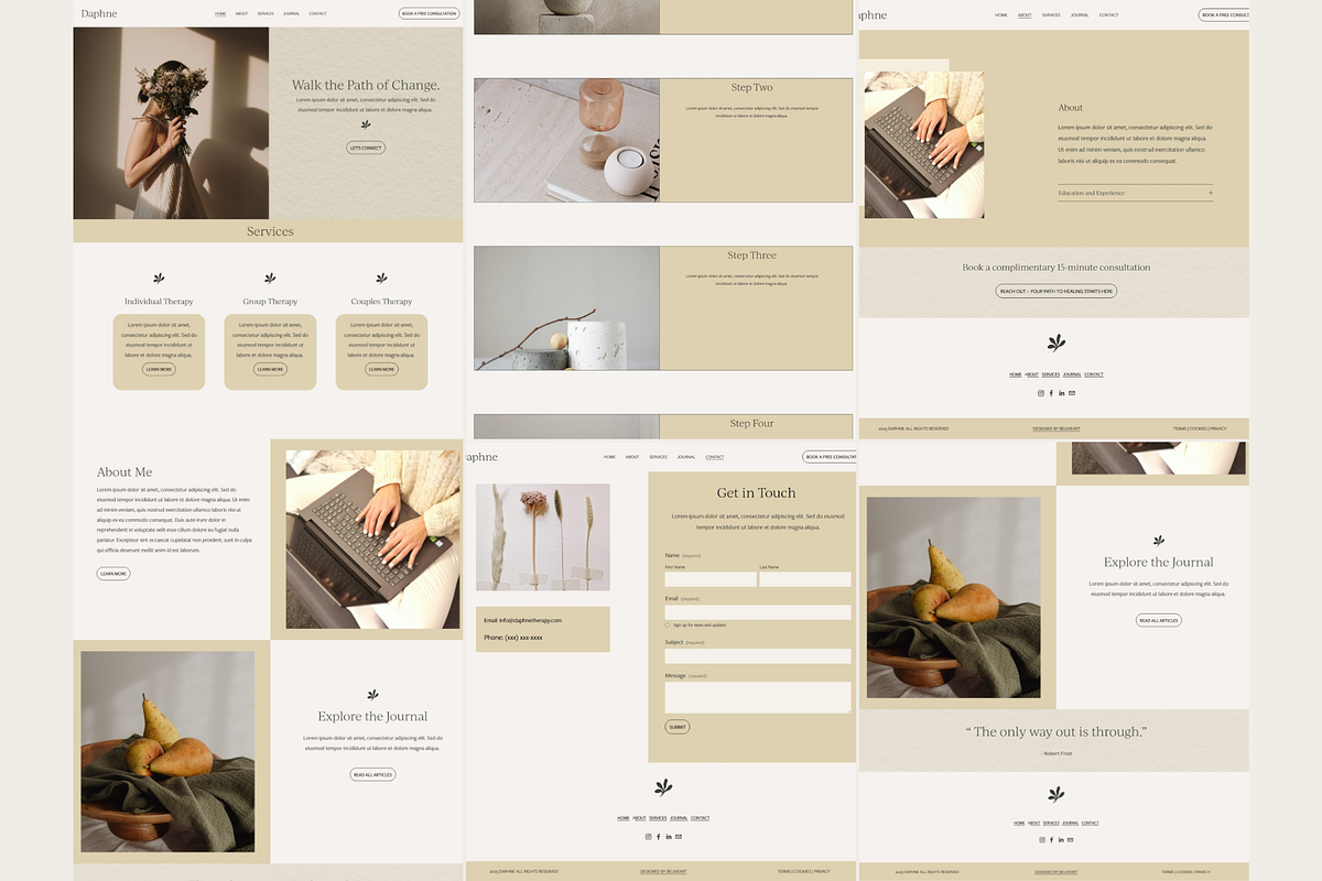 Daphne Squarespace 7.1 Template, a Squarespace Template by Beliveart (Photo 4 of 5)