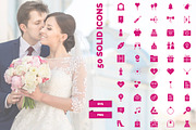 Premium Wedding Icon Set – 3 styles, an Icon by IconUncle (Thumbnail 2 of 4)