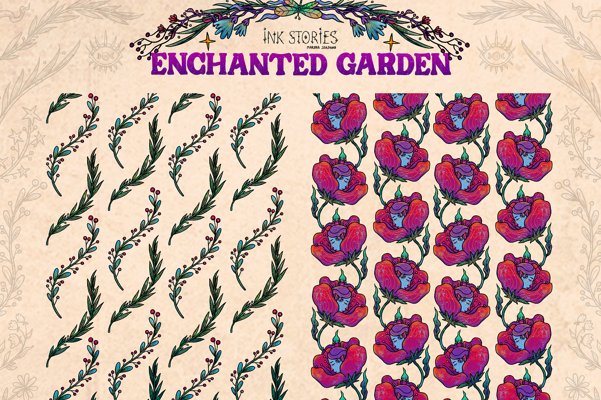 Enchanted Garden Fairies and Flowers, a Person Illustration by Ink Stories (Photo 19 of 24)