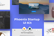 Phoenix Startup UI Kit, an UI Kit Template by itmeo (Thumbnail 1 of 3)