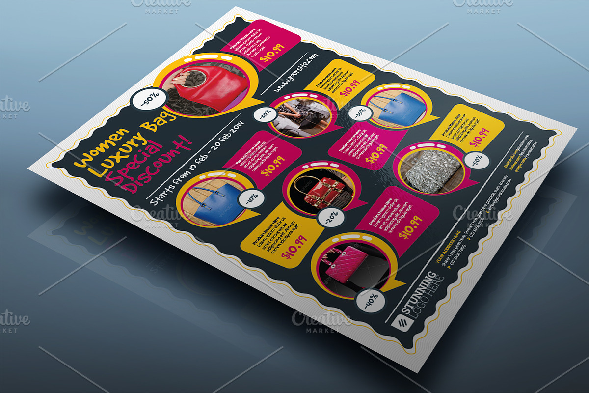 Multipurpose Product Promotion Flyer, a Flyer Template by KitCreativeStudio2 (Photo 3 of 5)