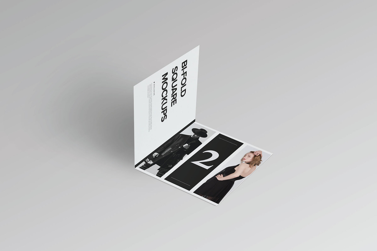 Bi-Fold Brochure Mockup 8 Style, a Print Template by Mockstore (Photo 13 of 18)