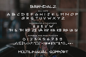 Brandalz - Graffiti Font