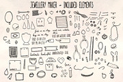Jewellery Maker Vector Bundle, a Work Illustration by Violet LeBeaux (Thumbnail 1 of 3)