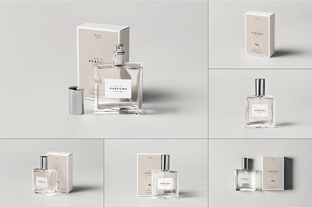 Perfume Mock-up, a Product Mockup by zippypixelstudio