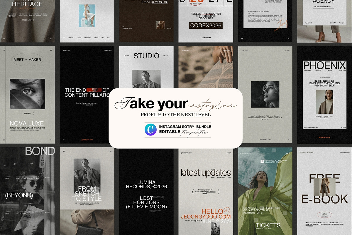 Instagram Template For Marketing, a Social Media Template by Prapti Design (Photo 5 of 9)