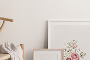 Watercolor Blush Roses Floral Set, a Decorative Illustration by Carol Lozove (Thumbnail 20 of 50)