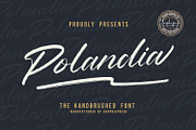Polandia - The Handbrushed Font, a Script Font by Graphicfresh (Thumbnail 9 of 9)
