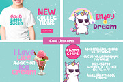 The Unicorn Dream Bundle, a Script Font by khurasan (Thumbnail 4 of 15)
