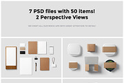 Burger Bar Stationery Mock-Up, a Product Mockup by forgraphic™ (Thumbnail 2 of 5)