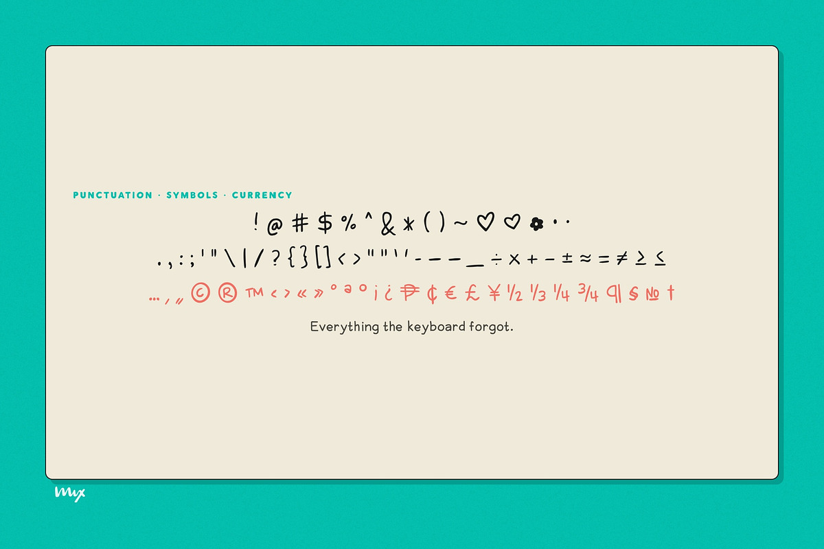Classroom Crush — Handwritten Duo, a Handwritten Font by Mix Fonts (Photo 8 of 11)