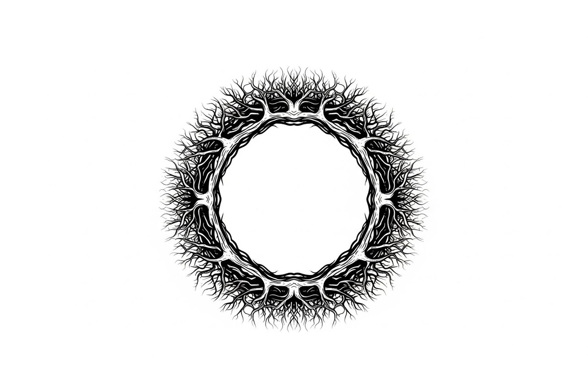 Hand Drawn Wreath Frame Bundle, an Illustration by yasushie (Photo 33 of 51)