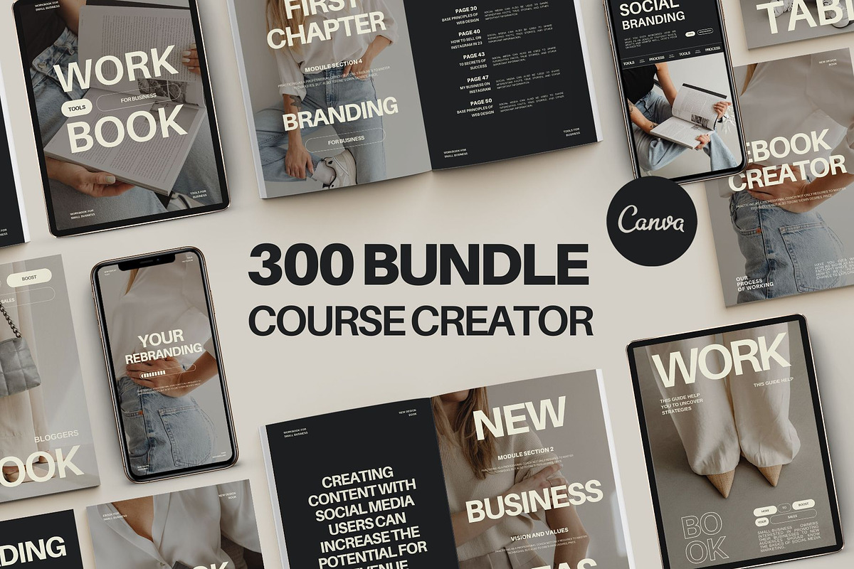 Big Coach Bundle Canva IV, a Marketing Template by Instprofi | Studio Estimo (Photo 1 of 34)
