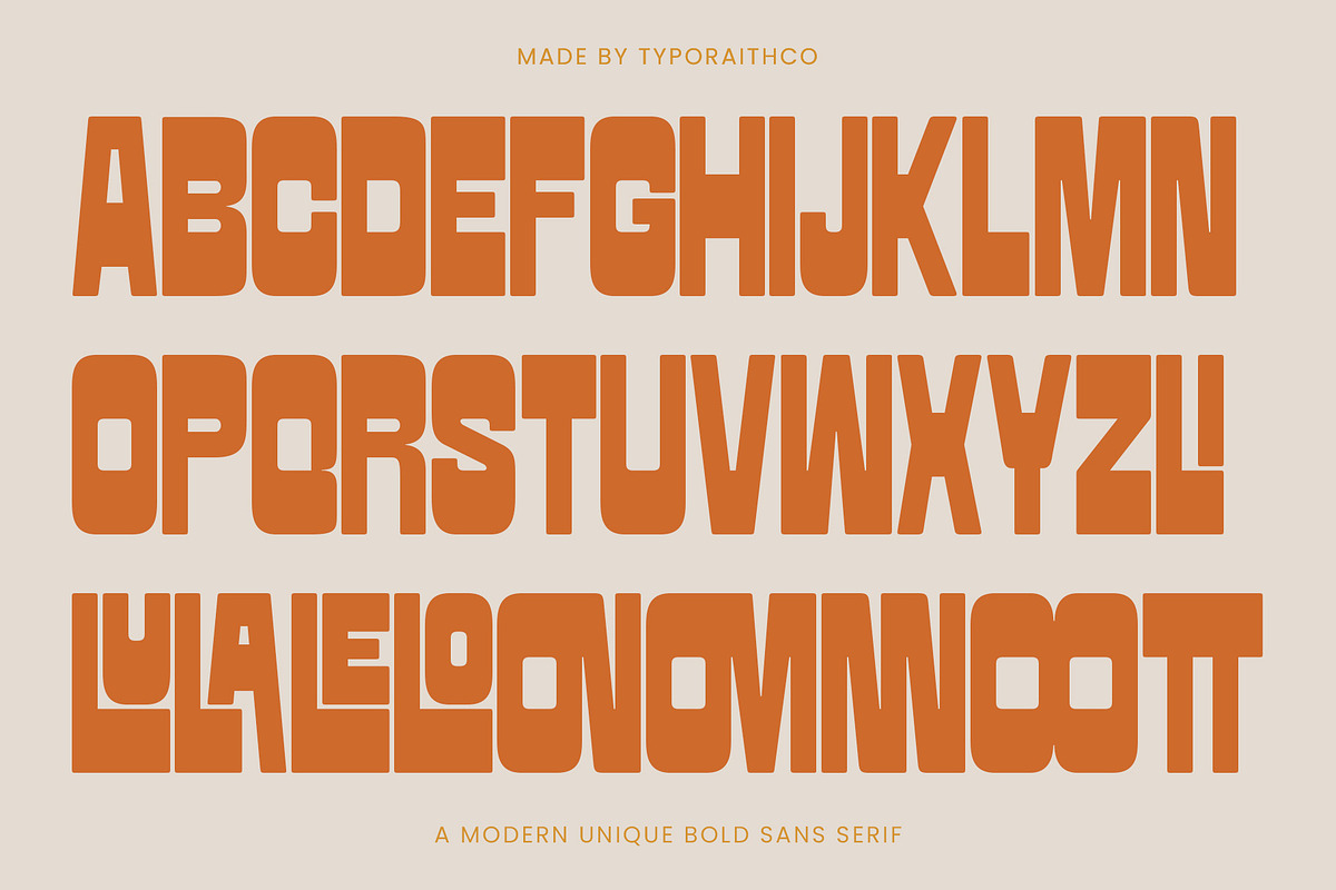 Glimer | Modern Unique Sans Serif, a Sans Serif Font by Typoraith Co (Photo 3 of 10)