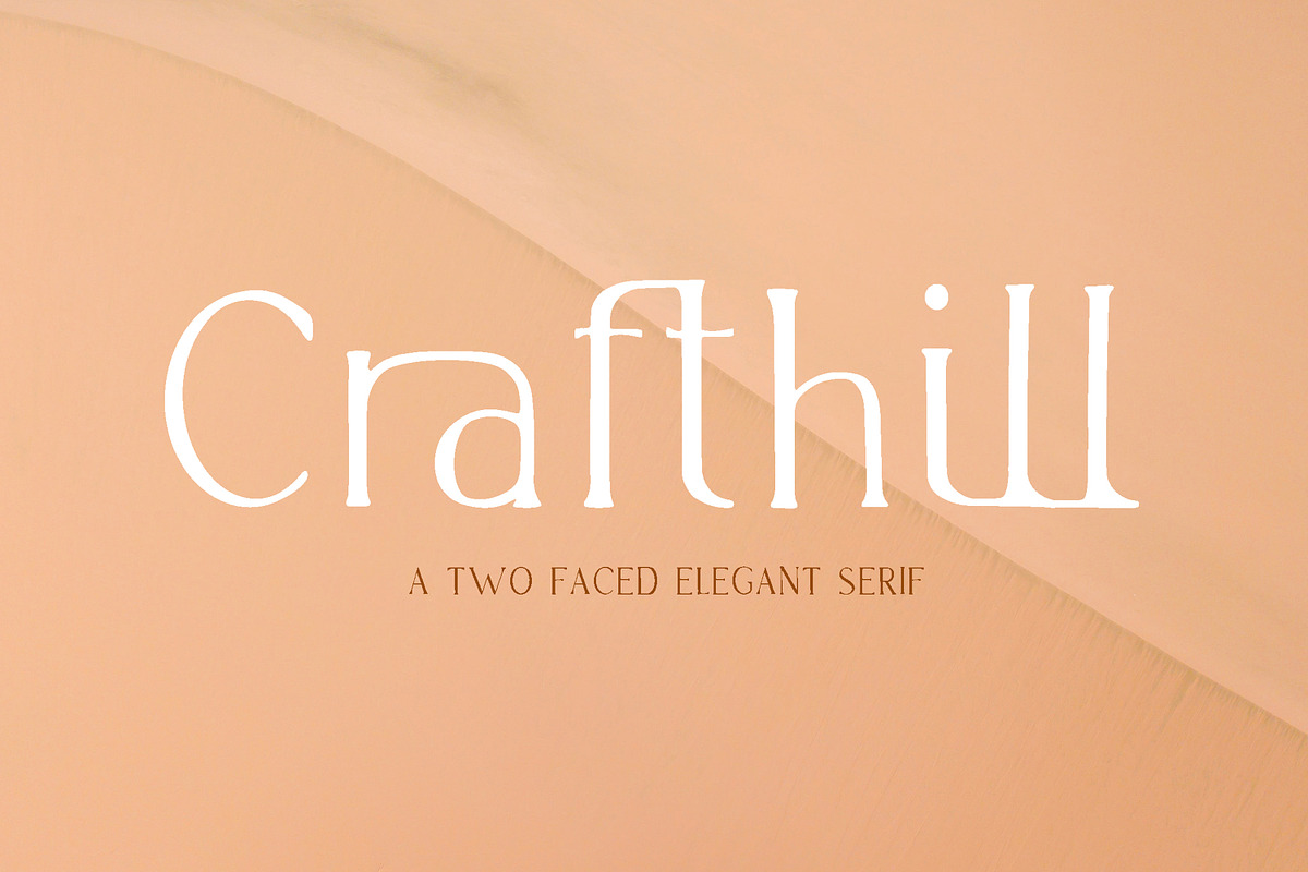 Crafthill. Elegant Serif Font. preview 2