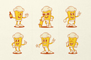 Beer Glass Cartoon Mascot Character, a Food Illustration by Vasya Kobelev (Thumbnail 3 of 8)
