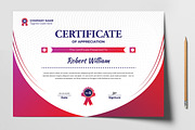 Certificate Of Achievement Layout, a Stationery Template by MightyDesign (Thumbnail 2 of 6)