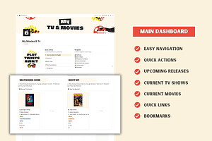 Notion Movies And Tv-Shows Template