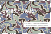 Swirly Seamless Camouflage Pattern, a Pattern Graphic by Graphic Pattern Studio (Thumbnail 1 of 4)