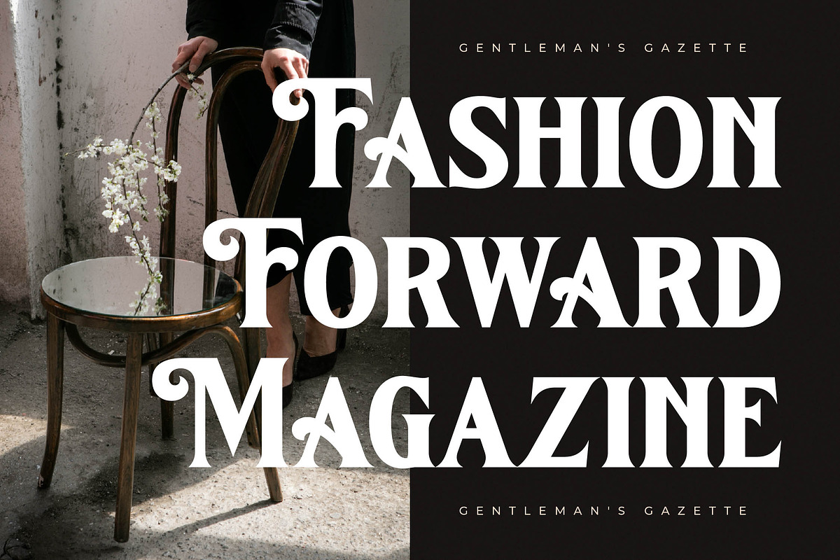 Kingtron Modern Serif Display, a Serif Font by Letterena Studios (Photo 15 of 15)