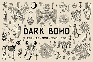 Dark Boho Bundle