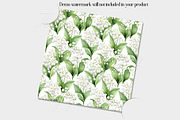Seamless Lily of the Valley Papers, a Pattern Graphic by ThingsbyLary (Thumbnail 9 of 10)