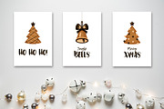 Christmas Cookies & Lettering, a Background Graphic by NKTN graphics (Thumbnail 7 of 13)