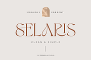 Selaris Modern Serif, a Serif Font by zeenesia (Thumbnail 1 of 16)