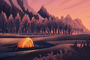 illustration of travel explore, an Illustration by Artmeesri (Thumbnail 3 of 3)