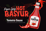 Garuton - Sauce Display Font, a Sans Serif Font by twinstd (Thumbnail 4 of 9)