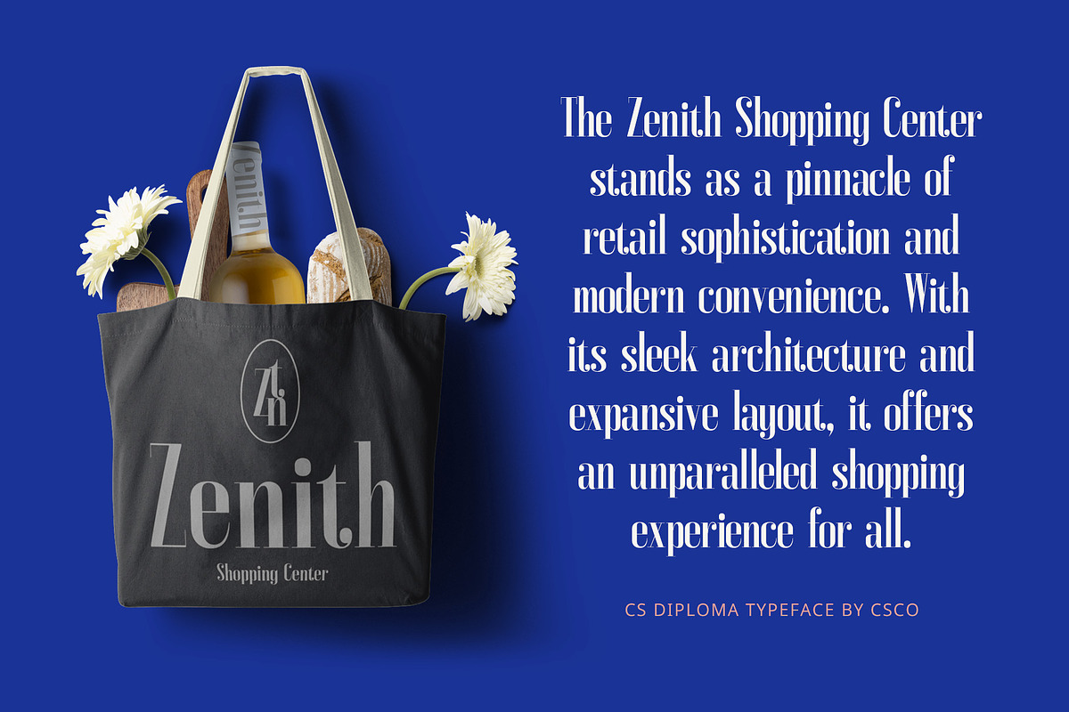 CS Diploma – Condensed Font, a Serif Font by Craft Supply Co. (Photo 4 of 8)