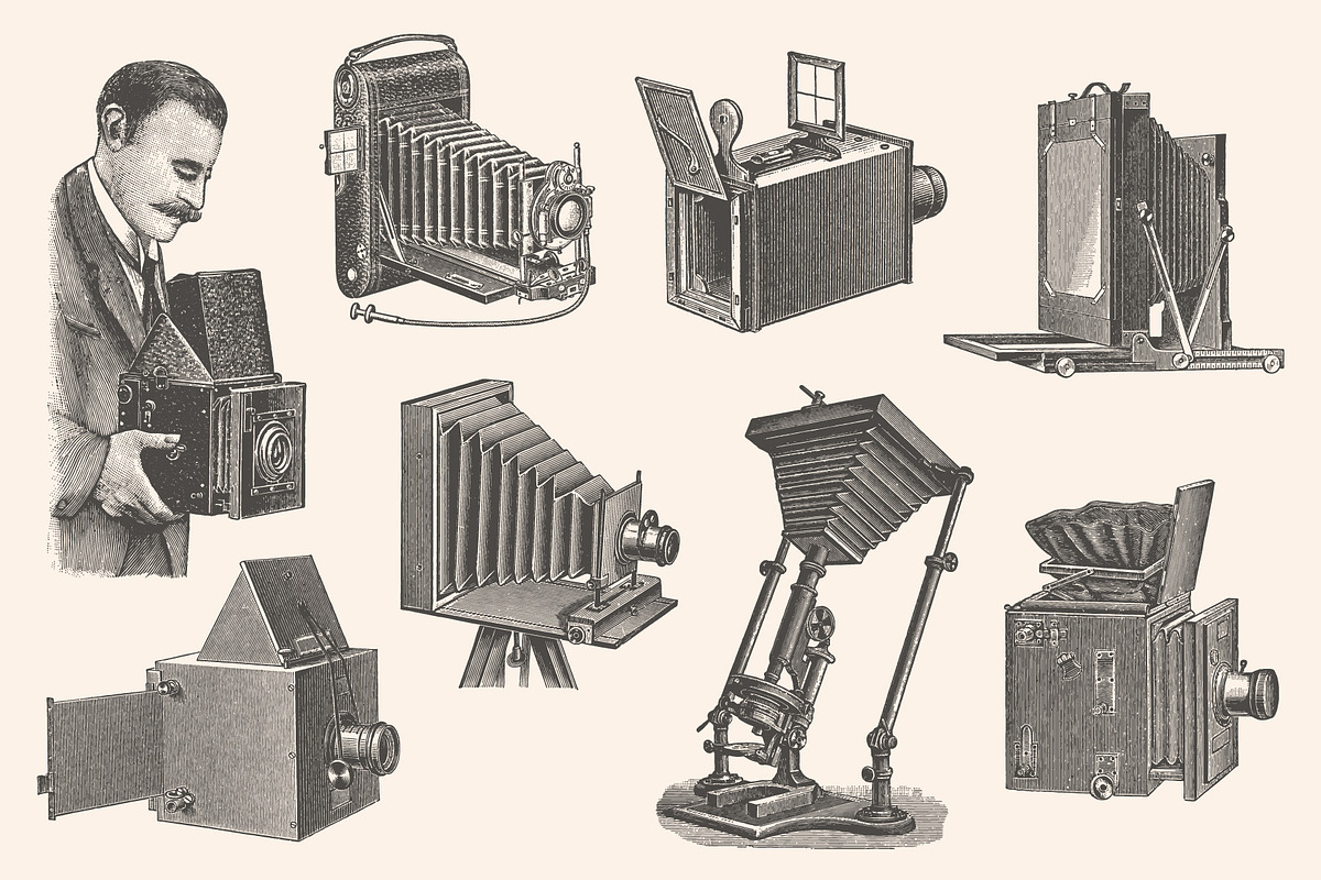 Photography - Vintage Illustrations, an Illustration by Graphic Goods (Photo 2 of 11)