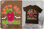 Drunk Zombie, a Font by VozzyStock (Thumbnail 5 of 10)