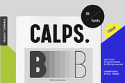 Calps Family, a Sans Serif Font by Typesketchbook Foundry (Thumbnail 1 of 8)