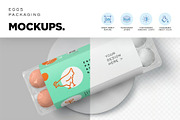 Egg Box Sleeve Mockups, a Packaging Mockup by megostudi0 (Thumbnail 4 of 7)